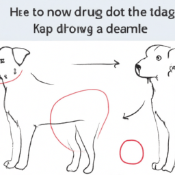 How To Draw A Dog - A Step By Step Drawing Guide - Custom Paint By Numbers