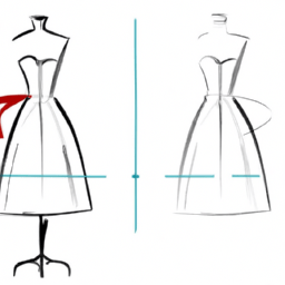 How To Draw A Dress-Design - A Step By Step Drawing Guide โ Custom ...