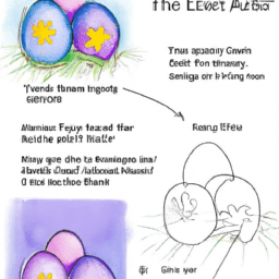 How To Draw A Easter - A Step By Step Drawing Guide - Custom Paint By Numbers