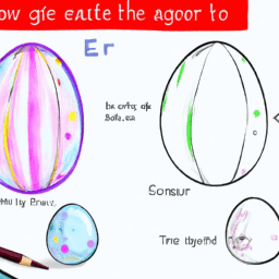 How To Draw A Easter-Egg - A Step By Step Drawing Guide - Custom Paint By Numbers