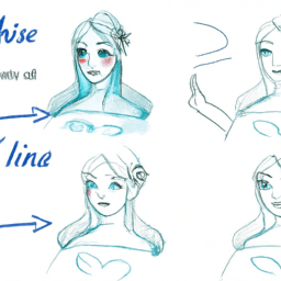 How To Draw A Elsa - A Step By Step Drawing Guide - Custom Paint By Numbers