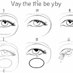 How To Draw A Eye - A Step By Step Drawing Guide – Custom Paint By Numbers