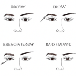 How To Draw A Eyebrow - A Step By Step Drawing Guide - Custom Paint By Numbers