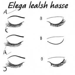 How To Draw A Eyelashes - A Step By Step Drawing Guide - Custom Paint By Numbers