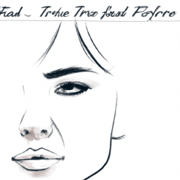 How To Draw A Face-From-The-Side - A Step By Step Drawing Guide - Custom Paint By Numbers