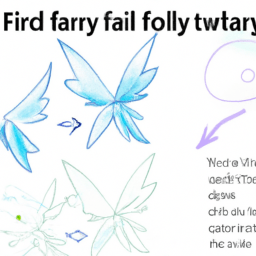 How To Draw A Fairy-Wings - A Step By Step Drawing Guide - Custom Paint By Numbers