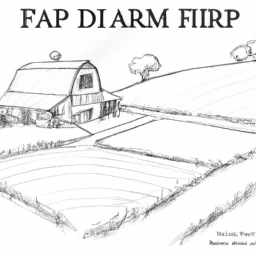 How To Draw A Farm - A Step By Step Drawing Guide - Custom Paint By Numbers