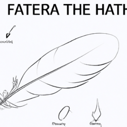 How To Draw A Feather - A Step By Step Drawing Guide - Custom Paint By Numbers