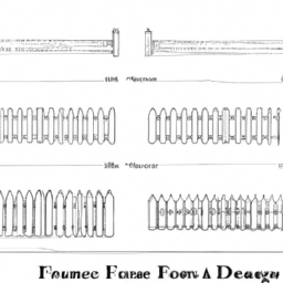 How To Draw A Fence - A Step By Step Drawing Guide - Custom Paint By Numbers