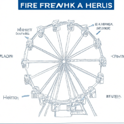 How To Draw A Ferris-Wheel - A Step By Step Drawing Guide - Custom Paint By Numbers