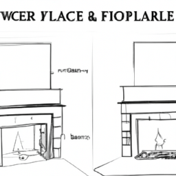 How To Draw A Fireplace - A Step By Step Drawing Guide - Custom Paint By Numbers