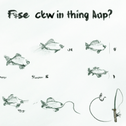 How To Draw A Fishing - A Step By Step Drawing Guide - Custom Paint By Numbers