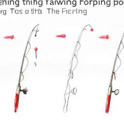 How To Draw A Fishing-Pole - A Step By Step Drawing Guide - Custom Paint By Numbers