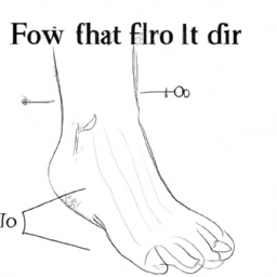 How To Draw A Foot - A Step By Step Drawing Guide - Custom Paint By Numbers