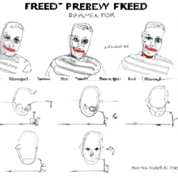 How To Draw A Freddy-Krueger - A Step By Step Drawing Guide - Custom Paint By Numbers