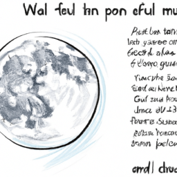 How To Draw A Full-Moon - A Step By Step Drawing Guide - Custom Paint By Numbers