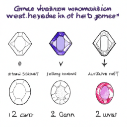 How To Draw A Gemstone - A Step By Step Drawing Guide - Custom Paint By Numbers