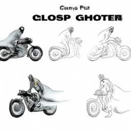 How To Draw A Ghost-Rider - A Step By Step Drawing Guide - Custom Paint By Numbers