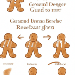 How To Draw A Gingerbread-Man - A Step By Step Drawing Guide - Custom Paint By Numbers