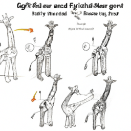 How To Draw A Giraffe - A Step By Step Drawing Guide - Custom Paint By Numbers