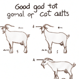 How To Draw A Goat - A Step By Step Drawing Guide - Custom Paint By Numbers