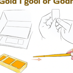 How To Draw A Gold - A Step By Step Drawing Guide - Custom Paint By Numbers