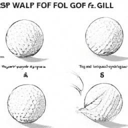 How To Draw A Golf-Ball - A Step By Step Drawing Guide - Custom Paint By Numbers