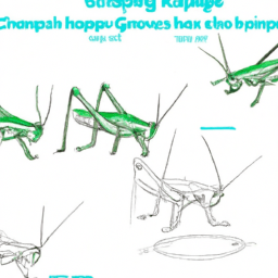 How To Draw A Grasshopper - A Step By Step Drawing Guide - Custom Paint By Numbers