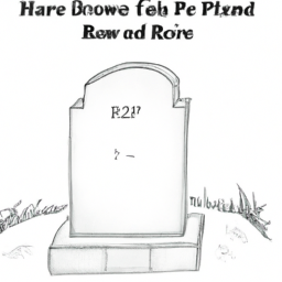 How To Draw A Grave - A Step By Step Drawing Guide - Custom Paint By Numbers