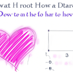 How To Draw A Heart - A Step By Step Drawing Guide - Custom Paint By Numbers