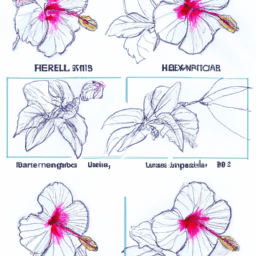 How To Draw A Hibiscus - A Step By Step Drawing Guide - Custom Paint By Numbers