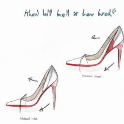 How To Draw A High-Heels - A Step By Step Drawing Guide - Custom Paint By Numbers