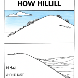 How To Draw A Hill - A Step By Step Drawing Guide - Custom Paint By Numbers