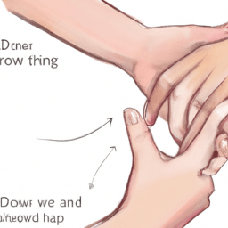 How To Draw A Holding-Hands - A Step By Step Drawing Guide - Custom Paint By Numbers