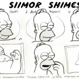 How To Draw A Homer-Simpson - A Step By Step Drawing Guide – Custom ...