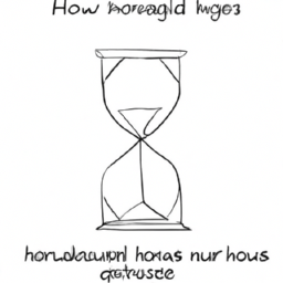 How To Draw A Hourglass - A Step By Step Drawing Guide - Custom Paint By Numbers