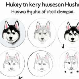 How To Draw A Husky - A Step By Step Drawing Guide - Custom Paint By Numbers