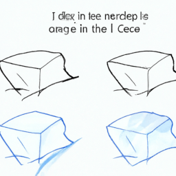 How To Draw A Ice - A Step By Step Drawing Guide - Custom Paint By Numbers