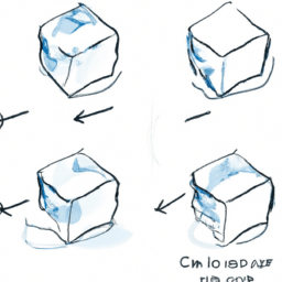 How To Draw A Ice-Cube - A Step By Step Drawing Guide – Custom Paint By ...
