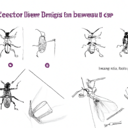 How To Draw A Insect - A Step By Step Drawing Guide - Custom Paint By Numbers