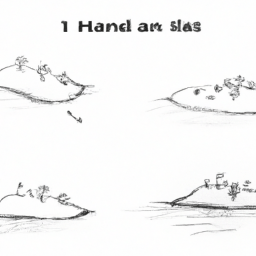 How To Draw A Island - A Step By Step Drawing Guide - Custom Paint By Numbers