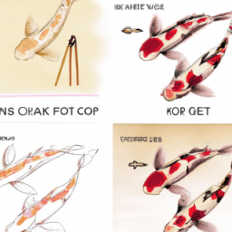 How To Draw A Japanese-Koi-Fish - A Step By Step Drawing Guide - Custom Paint By Numbers