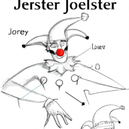 How To Draw A Jester - A Step By Step Drawing Guide - Custom Paint By Numbers