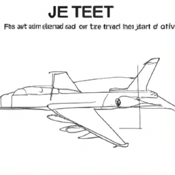 How To Draw A Jet - A Step By Step Drawing Guide - Custom Paint By Numbers