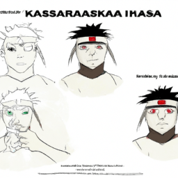 How To Draw A Kakashi - A Step By Step Drawing Guide - Custom Paint By Numbers