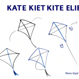 How To Draw A Kite - A Step By Step Drawing Guide - Custom Paint By Numbers