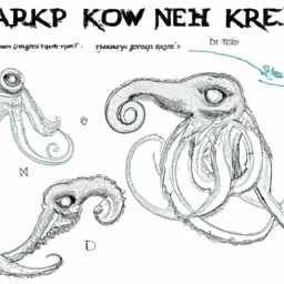 How To Draw A Kraken - A Step By Step Drawing Guide - Custom Paint By Numbers