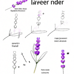 How To Draw A Lavender - A Step By Step Drawing Guide - Custom Paint By Numbers