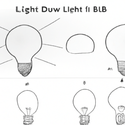 How To Draw A Light-Bulb - A Step By Step Drawing Guide - Custom Paint By Numbers