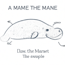 How To Draw A Manatee - A Step By Step Drawing Guide - Custom Paint By Numbers